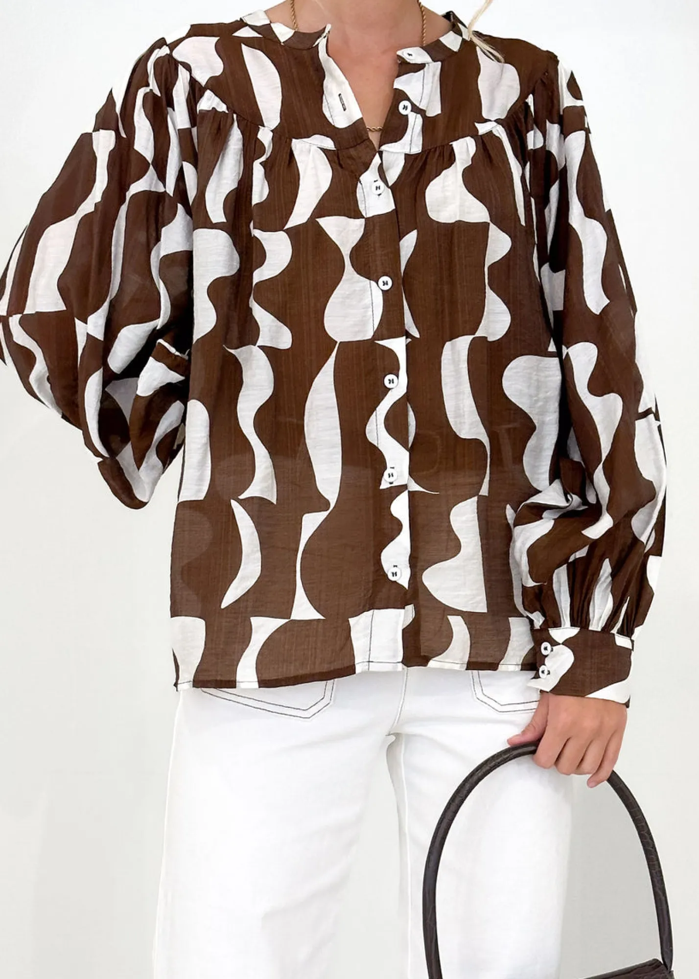 Women Gingham & Heels Blouses>Willoa Blouse