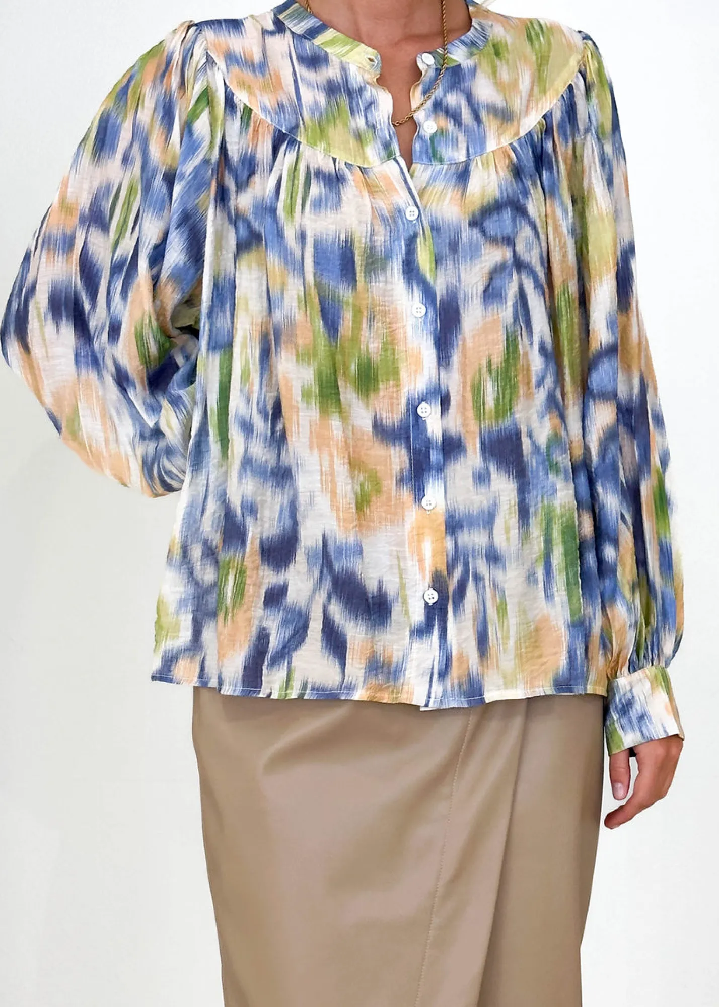 Women Gingham & Heels Blouses>Willoa Blouse