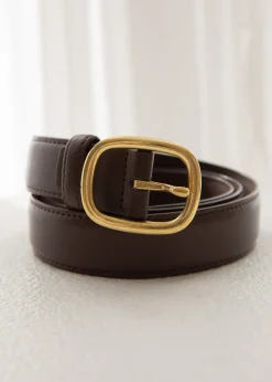 Women Gingham & Heels Belts>Yalani Leather Look Belt