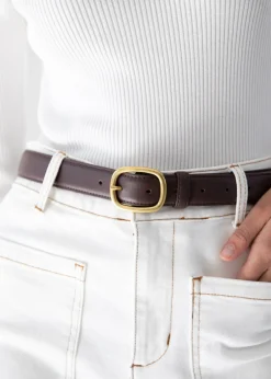 Women Gingham & Heels Belts><noscript><img width=