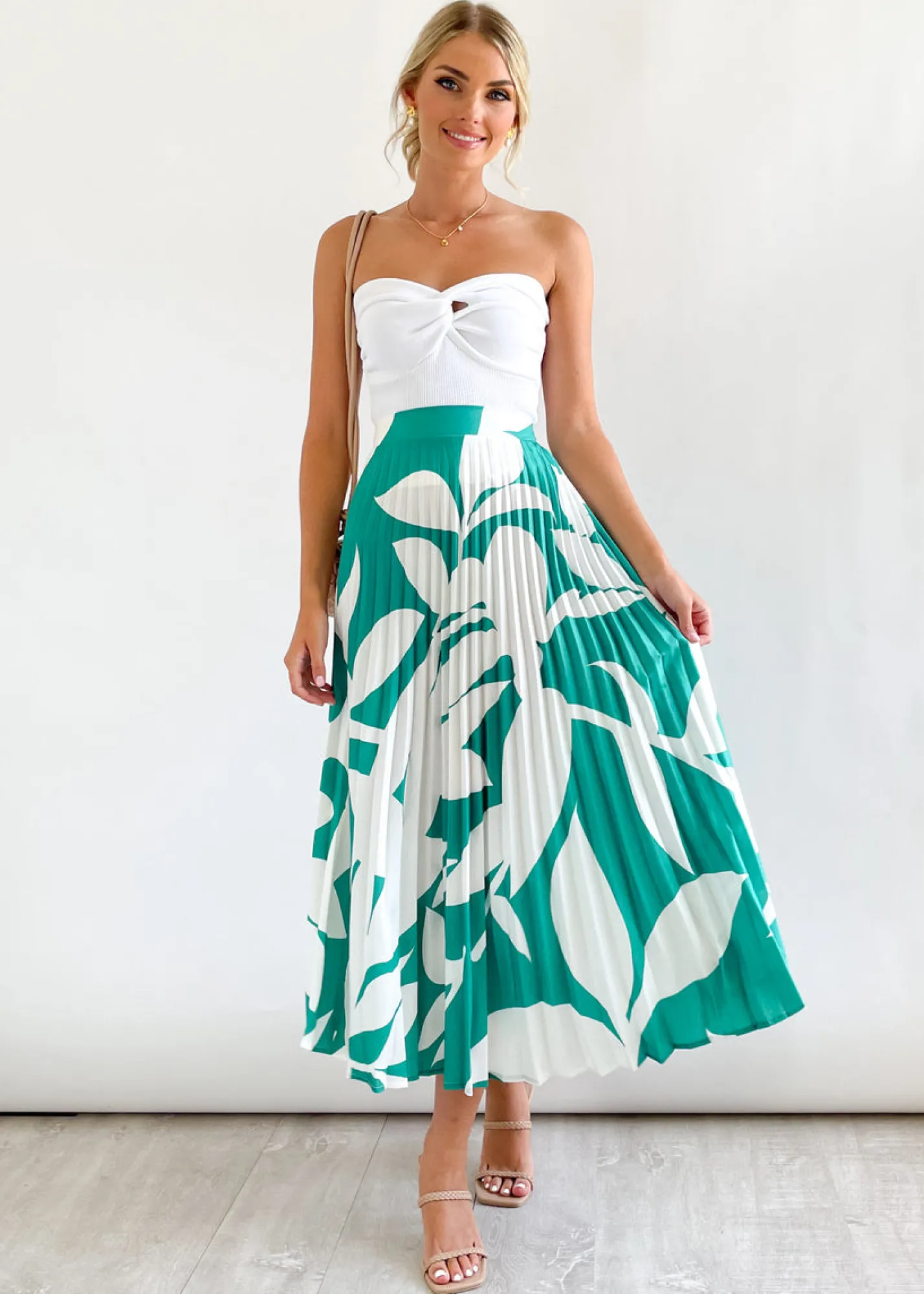Women Gingham & Heels Skirts>Yorkie Midi Skirt