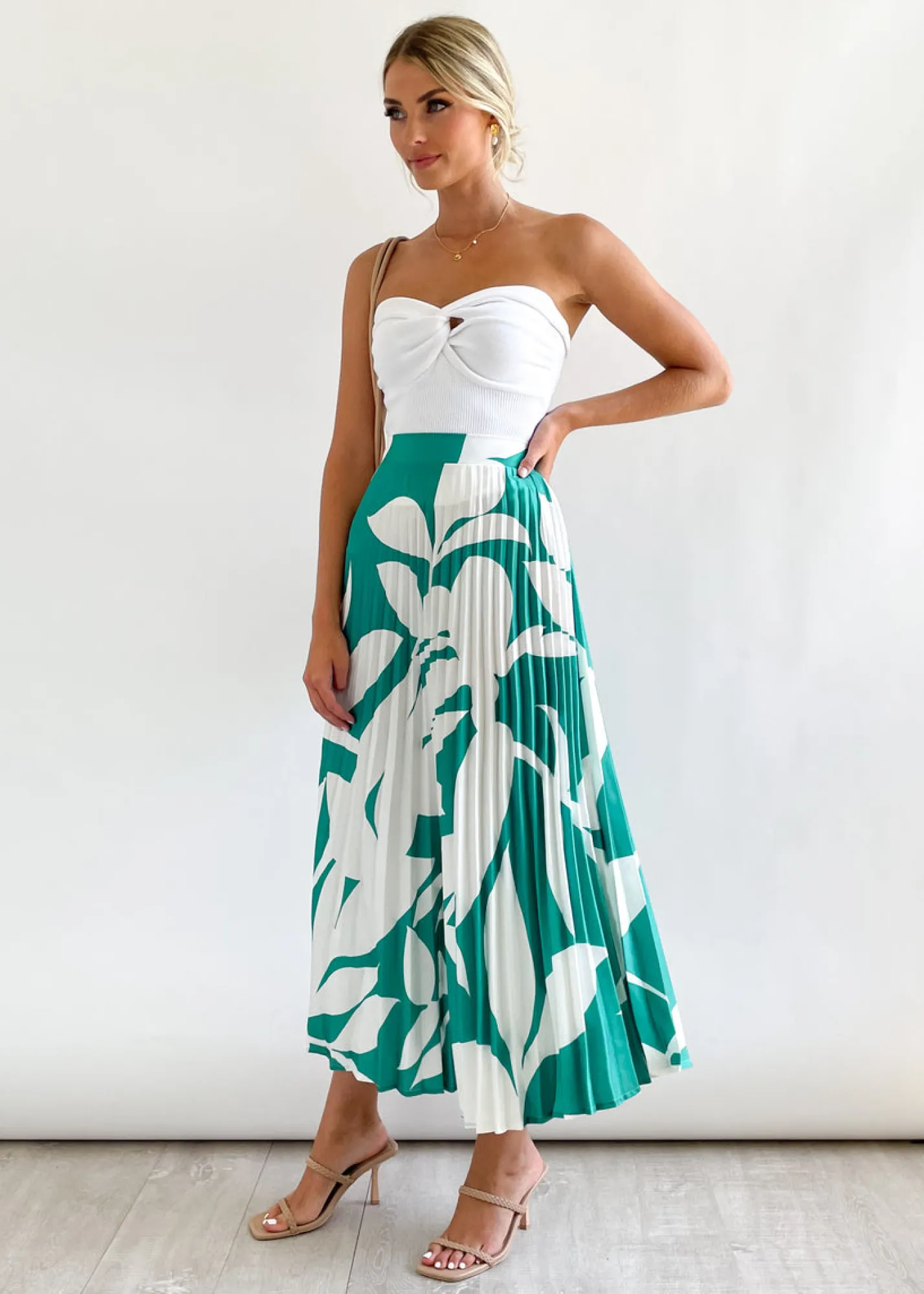 Women Gingham & Heels Skirts>Yorkie Midi Skirt
