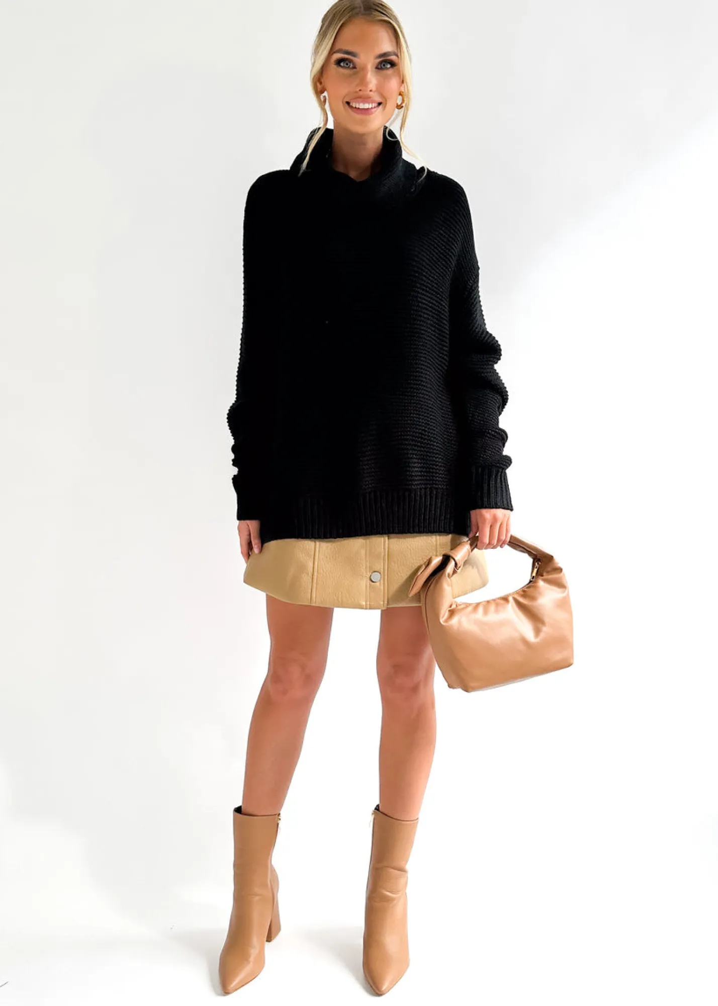 Women Gingham & Heels Sweaters>Zaara Sweater