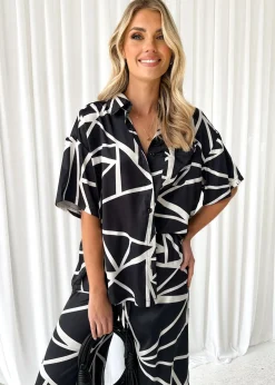 Women Gingham & Heels Sets>Zae Shirt