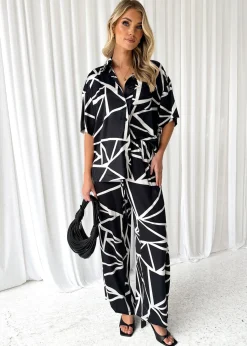 Women Gingham & Heels Sets>Zae Shirt