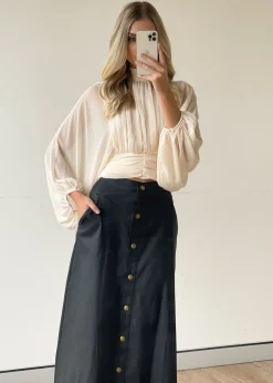 Women Gingham & Heels Skirts>Zeni Midi Skirt