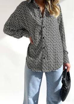 Women Gingham & Heels Shirts><noscript><img width=