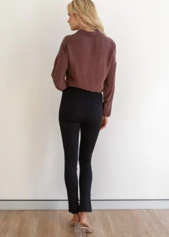 Women Gingham & Heels Pants><noscript><img width=