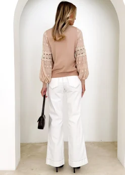 Women Gingham & Heels Knit Tops><noscript><img width=