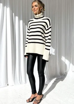 Women Gingham & Heels Sweaters><noscript><img width=